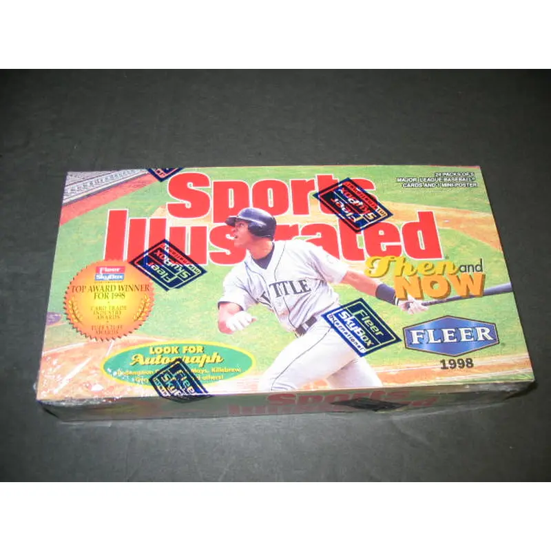 1998 Fleer Sports Illustrated Baseball Then & Now Box