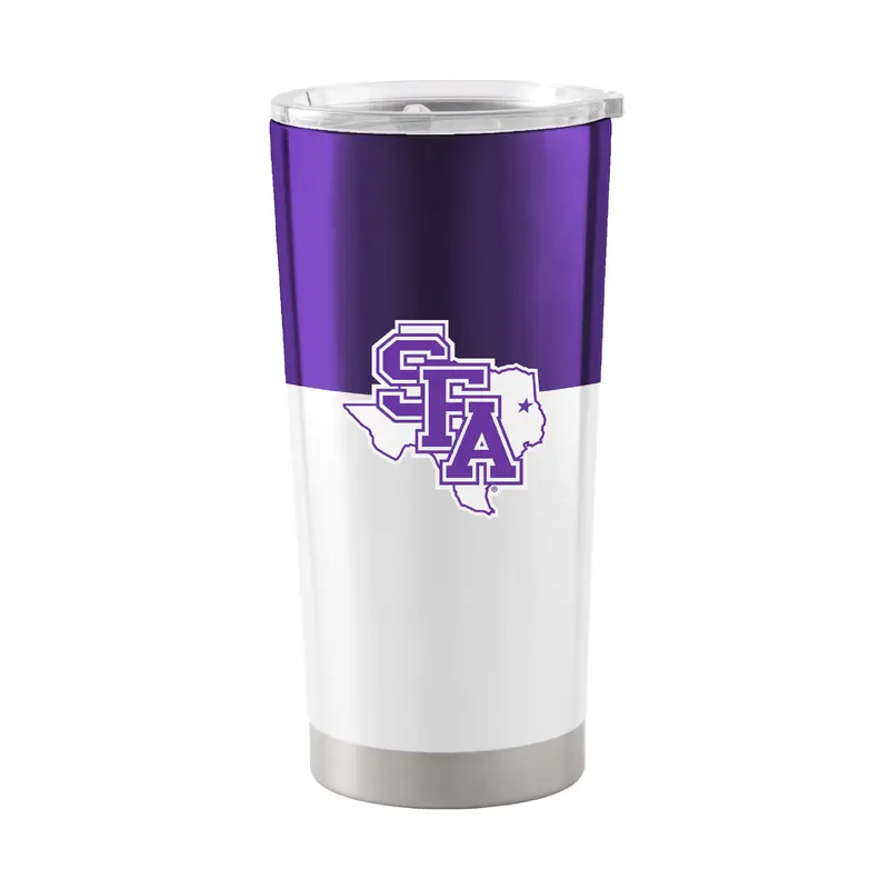 Stephen F Austin Colorblock 20oz Stainless Tumbler