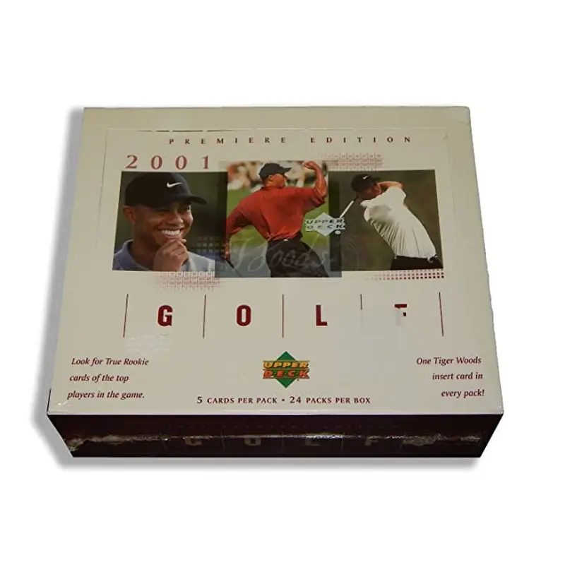 2001 Upper Deck Golf Retail Box