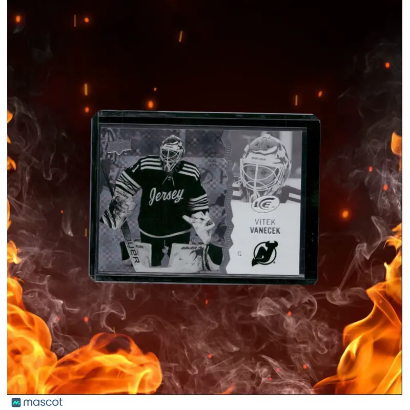 2023-24 Upper Deck Ice Vitek Vanecek Greyscale 98/99 #54