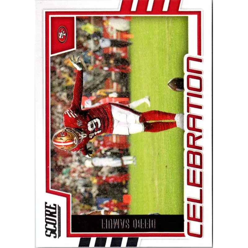 2022 Score Celebration Red Deebo Samuel #C-DS