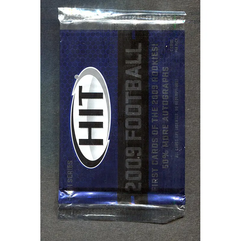 2009 Sage Hit Football Unopened High Series Pack (5)