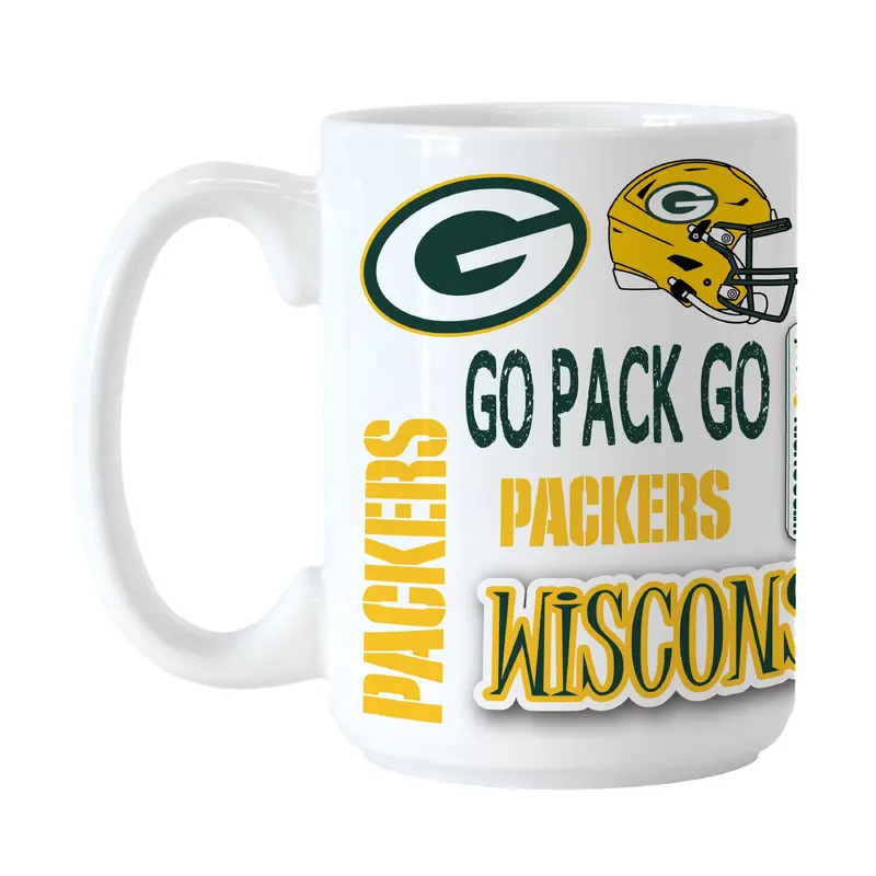 Green Bay Packers 15oz Native Sublimated Mug
