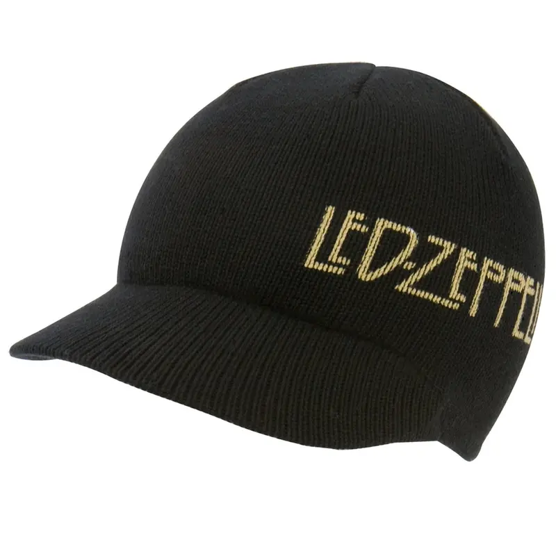 Led Zeppelin - Swan Flat Brim Beanie