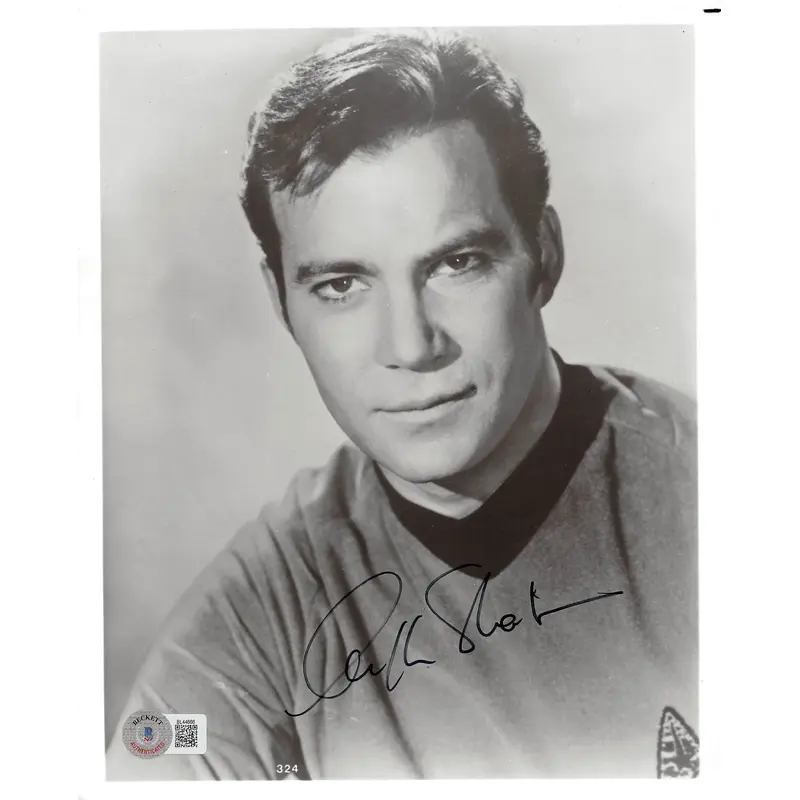 William Shatner Star Trek Authentic Signed 8x10 Photo Autographed BAS #BL44666