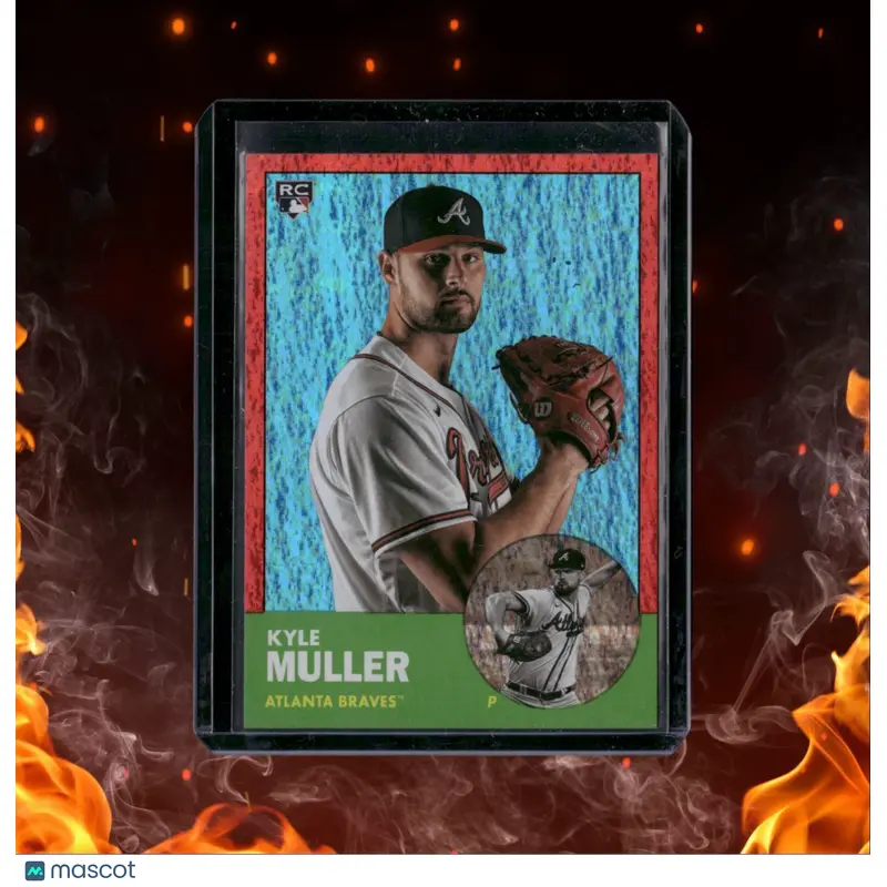 2022 Topps Archives Kyle Muller Red Hot Foil Rookie 22/50 #13