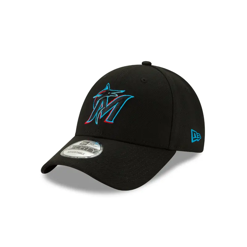 Miami Marlins The League 9Forty - Black