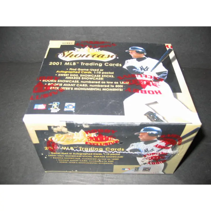 2001 Fleer Showcase Baseball Box (Hobby)