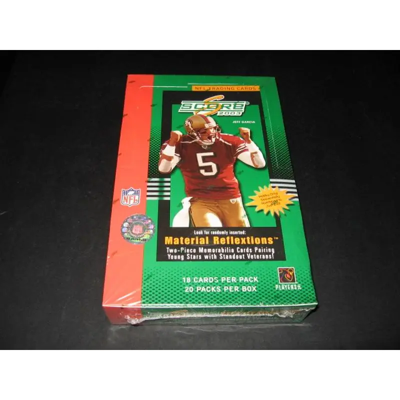 2003 Score Football Box (20/18)
