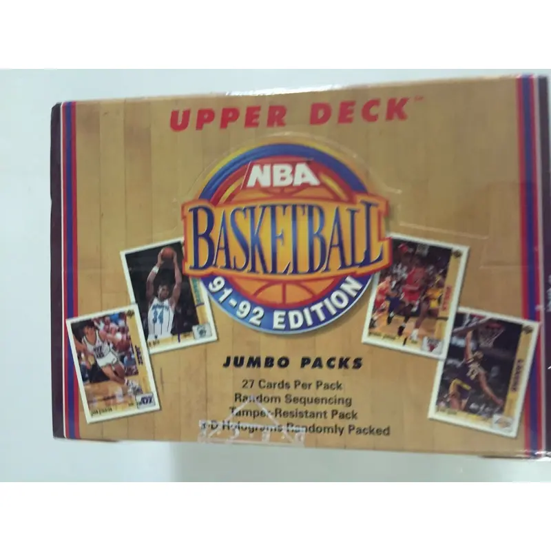 1991-92 Upper Deck Low Series Jumbo Basketball Box