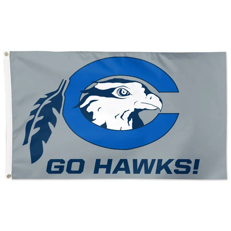 Chowan University Hawks NCAA Deluxe-Edition 3'x5' Flag - Wincraft Inc.
