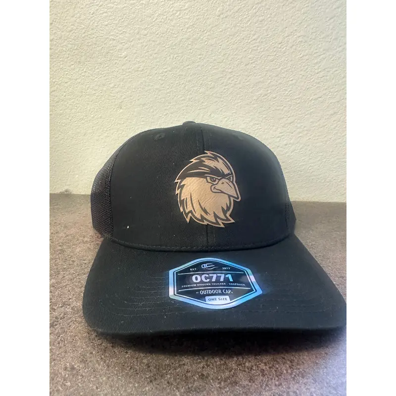 Leather Chukars Patch Trucker Hat