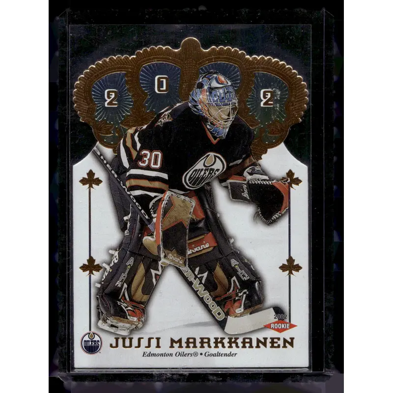2001-02 Pacific Crown Royale - Jussi Markkanen #160 /267 RC