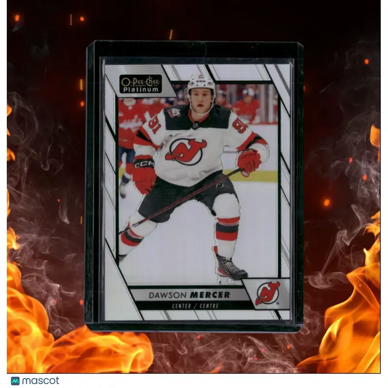 2023-24 O-Pee-Chee Platinum Dawson Mercer Rainbow #7
