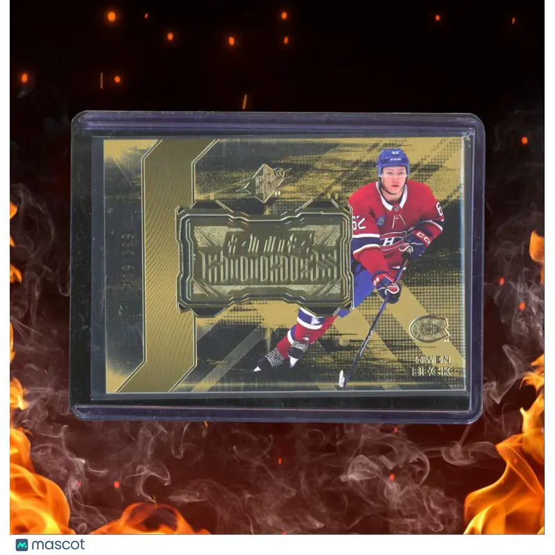2023-24 Upper Deck SPx Owen Beck Finite Gold Rookie 139/399 #F-22