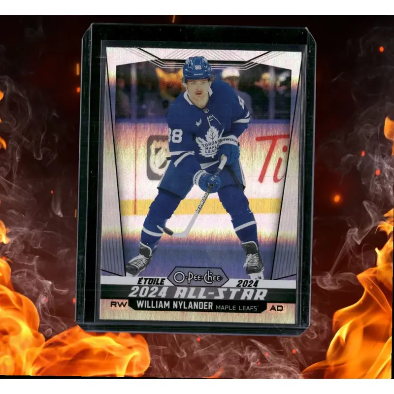 2024-25 O-Pee-Chee William Nylander All-Star Rainbow 285/350 #519
