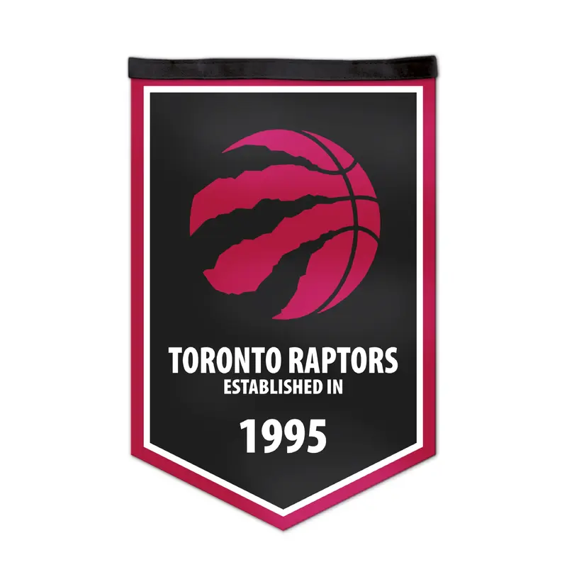 NBA Toronto Raptors 12 X 18 Victory Banner