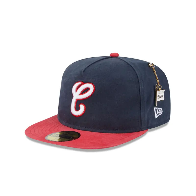 New Era - 59FIFTY Fitted A-Frame Cap - Championship Side Flag - Chicago White Sox - Navy