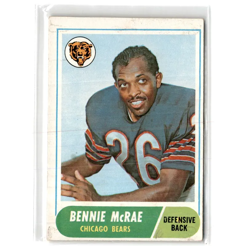 1968 Topps Bennie McRae #179