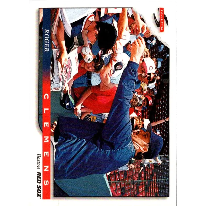 1996 Score Roger Clemens #333