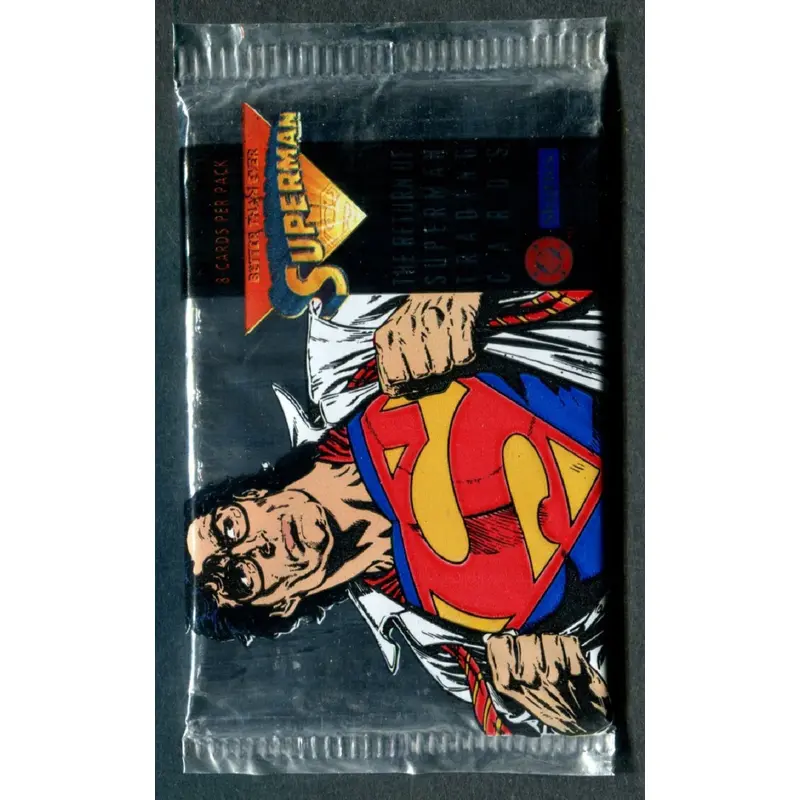1993 Skybox Return of Superman Better Than Ever Pack (8)