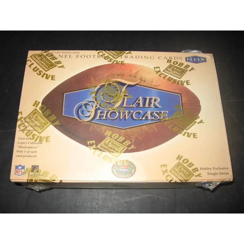 1998 Fleer Flair Showcase Football Box (Hobby)