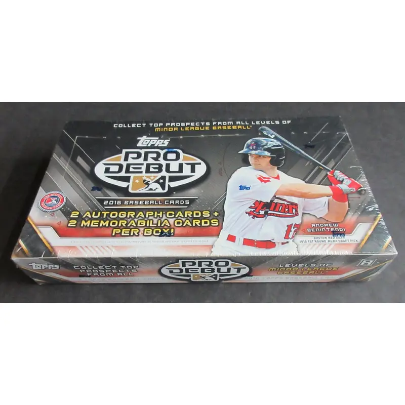 2016 Topps Pro Debut Baseball Box (Hobby) (24/8)