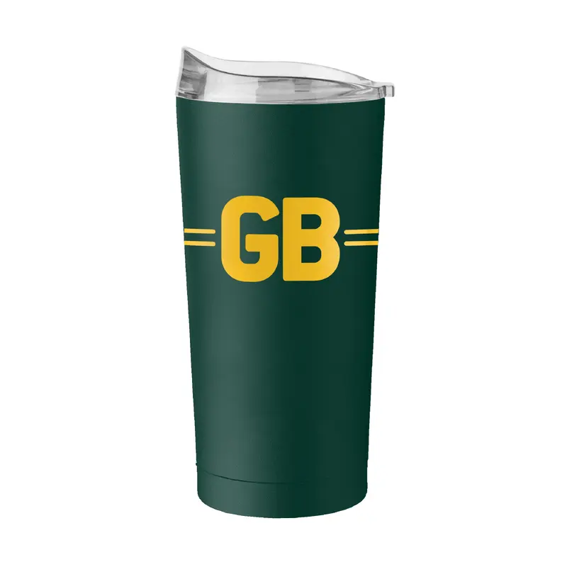 Green Bay Packers 50's Classic Hunter Powdercoat 20oz Tumbler