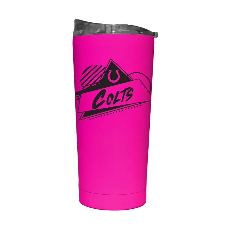 Indianapolis Colts 20oz Electric Rad Soft Touch Tumbler