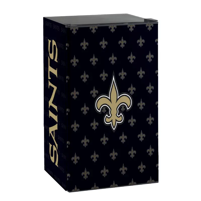 New Orleans Saints Counter Top Fridge