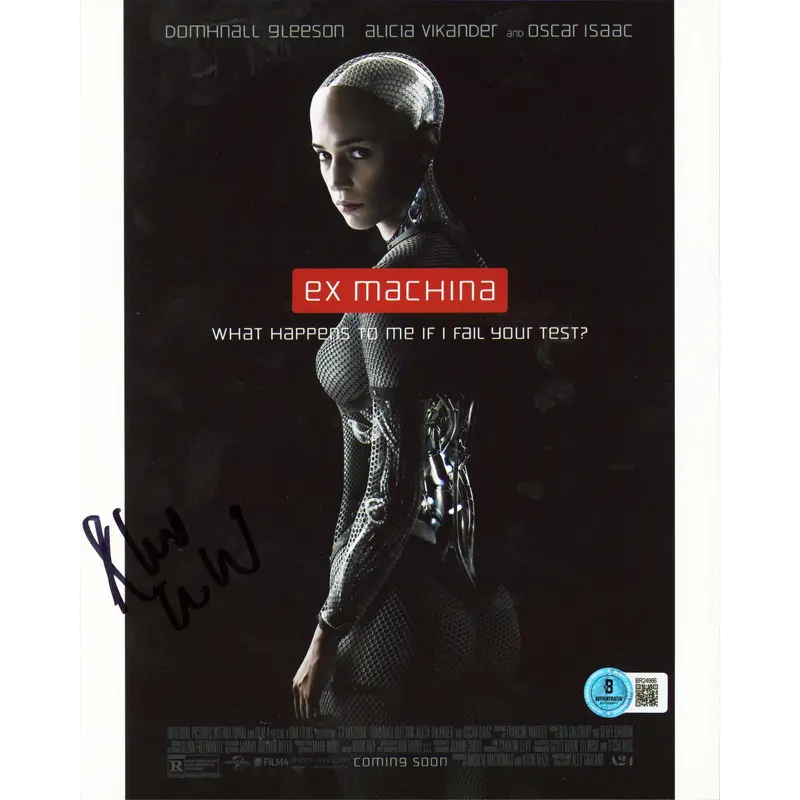 Alex Garland Ex Machina Authentic Signed 8x10 Vertical Photo BAS #BR24966