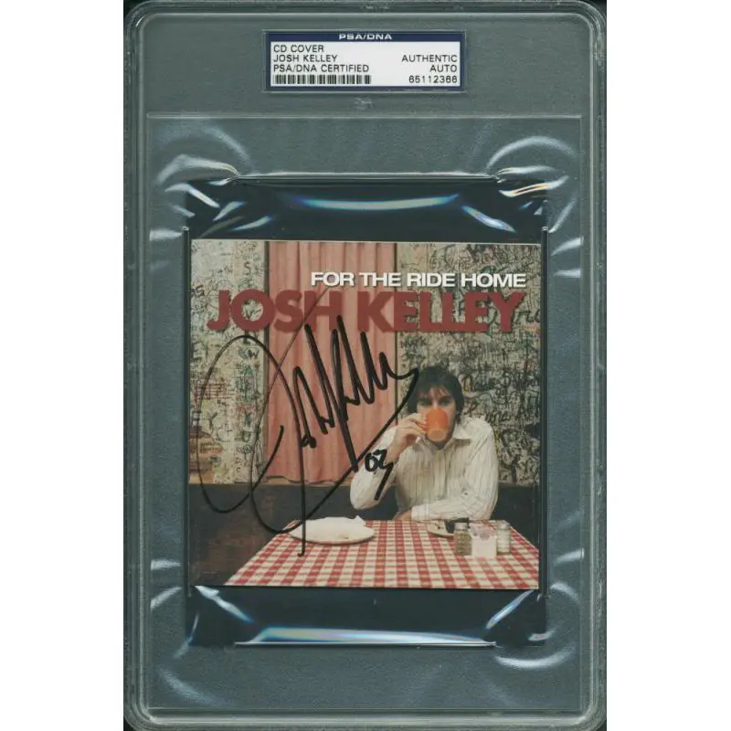 Josh Kelley Authentic Signed For The Ride Home Cd Cover PSA/DNA Slabbed