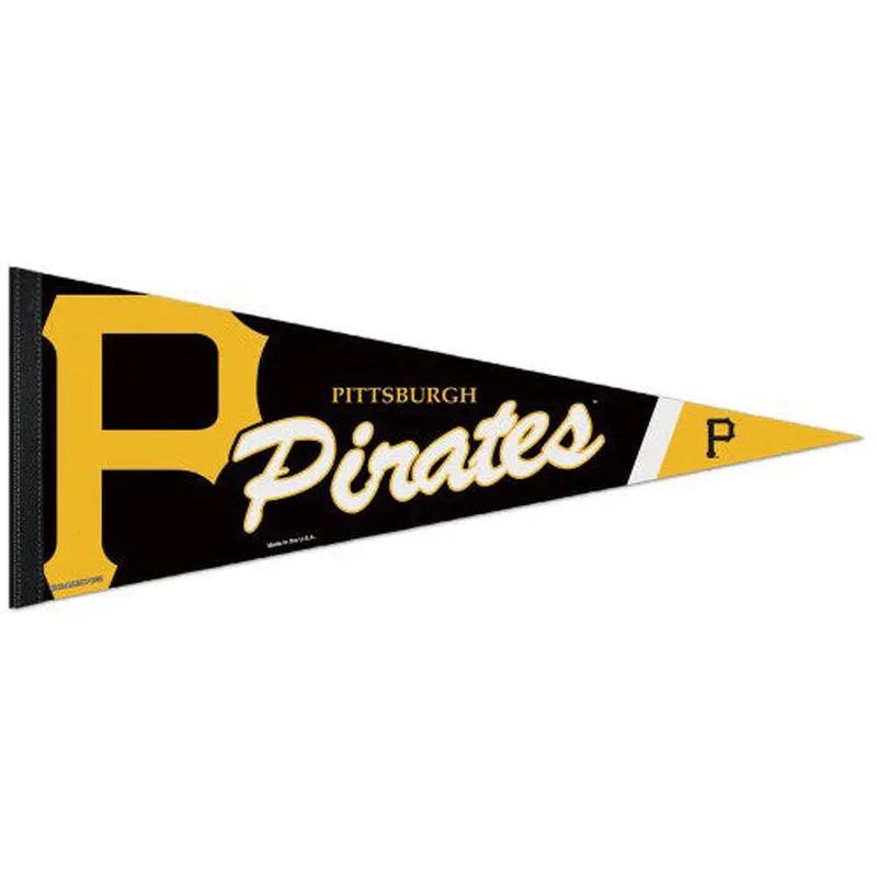 Pittsburgh Pirates Official MLB Baseball Premium Felt Collector's Pennant - Wincraft