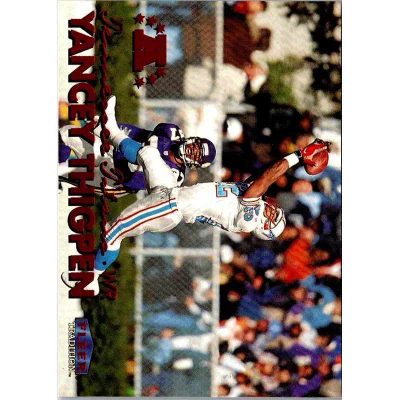 1999 Fleer Tradition Yancey Thigpen #135