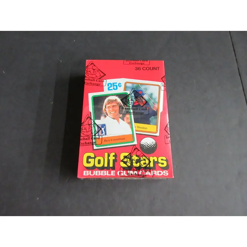 1981 Donruss Golf Unopened Wax Box (FASC)