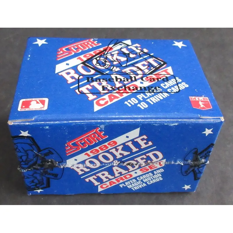 1989 Score Baseball Rookie & Traded Factory Set (BBCE)