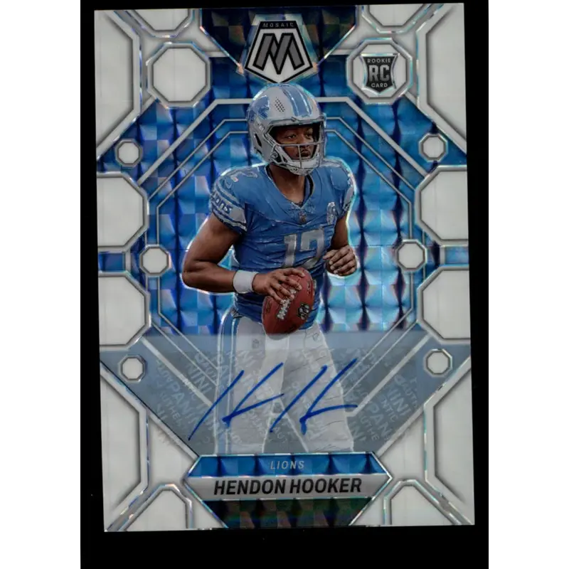 Hendon Hooker 2023 Mosaic White Auto #322 22/25