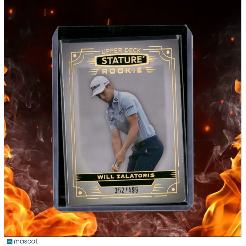 2024 Upper Deck Portfolio Will Zalatoris Stature 352/499 #4