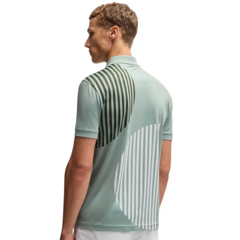 HUGO BOSS MINT POLO MEN PADDY STRIPED C1 50539506357