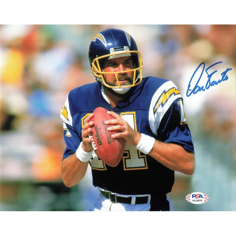 Dan Fouts signed 8x10 photo PSA/DNA San Diego Chargers Autographed