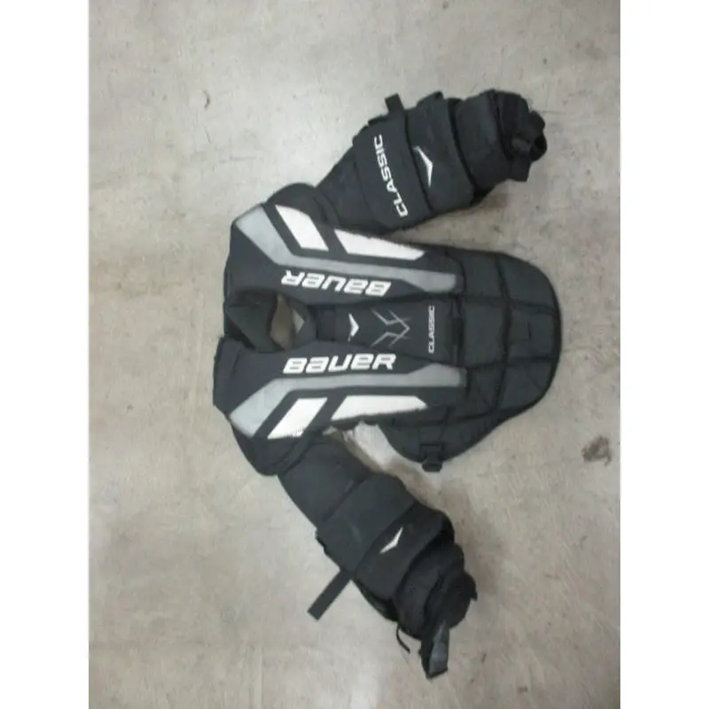 Used Bauer Classic Goalie Chest Protector Junior Large (Has Wear On Elbows)