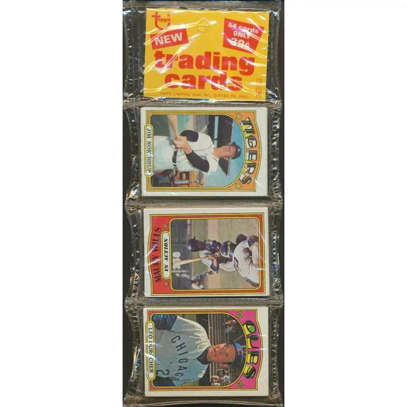 1970 Topps Baseball Unopened Rack Pack (Authenticate)