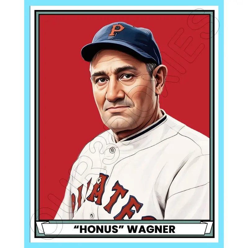 Honus Wagner 1941 Play Ball Custom Card - 3802
