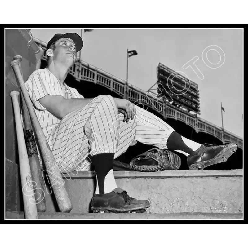 Mickey Mantle 8X10 Photo - 1953 New York Yankees - 509