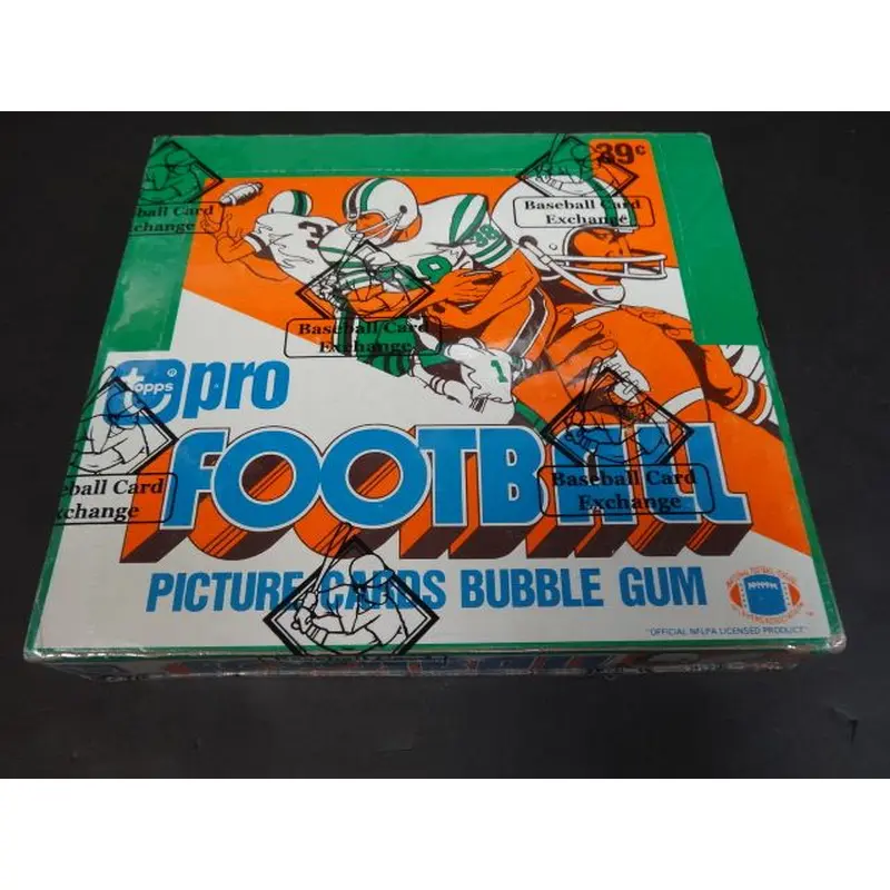 1980 Topps Football Unopened Cello Box (Authenticate)