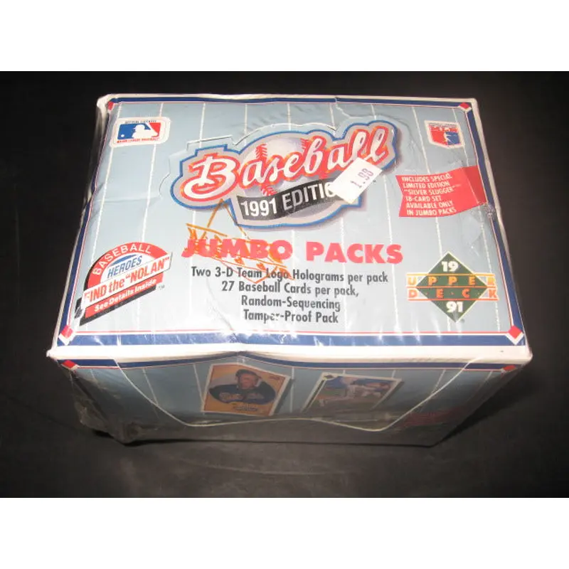 1991 Upper Deck Baseball Low Series Jumbo Box (20/27)