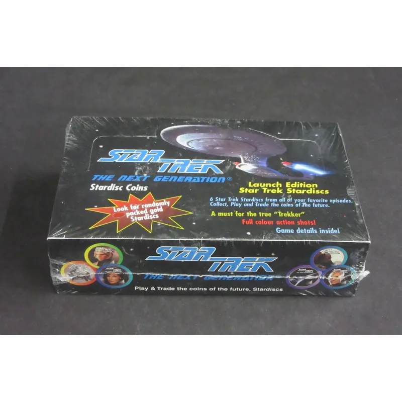 1994 Stardiscs Star Trek TNG Stardisc Coin Box