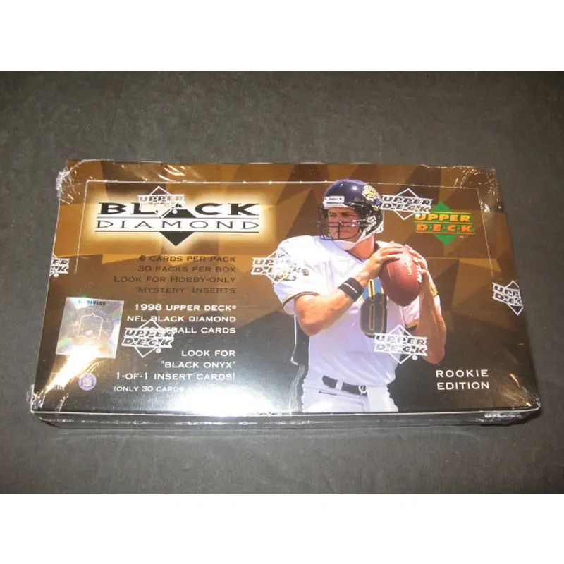 1998 Upper Deck Black Diamond Football Rookie Edit Box (Hobby)