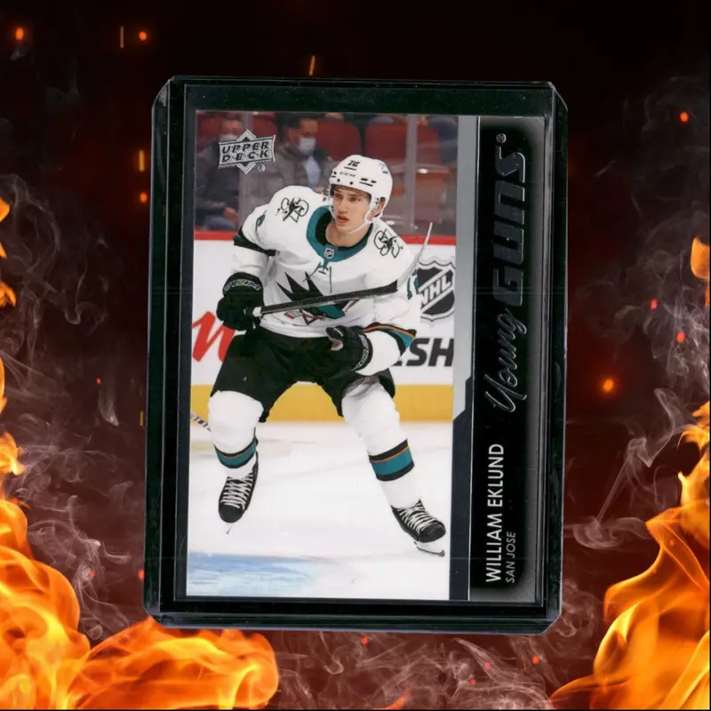 2021-22 Upper Deck William Eklund Young Guns #475