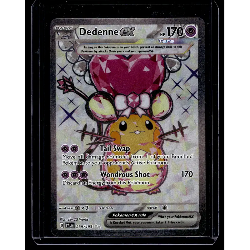 2023 Pokemon - Scarlet & Violet - Paldea Evolved - Ultra Rare - Dedenne ex #239
